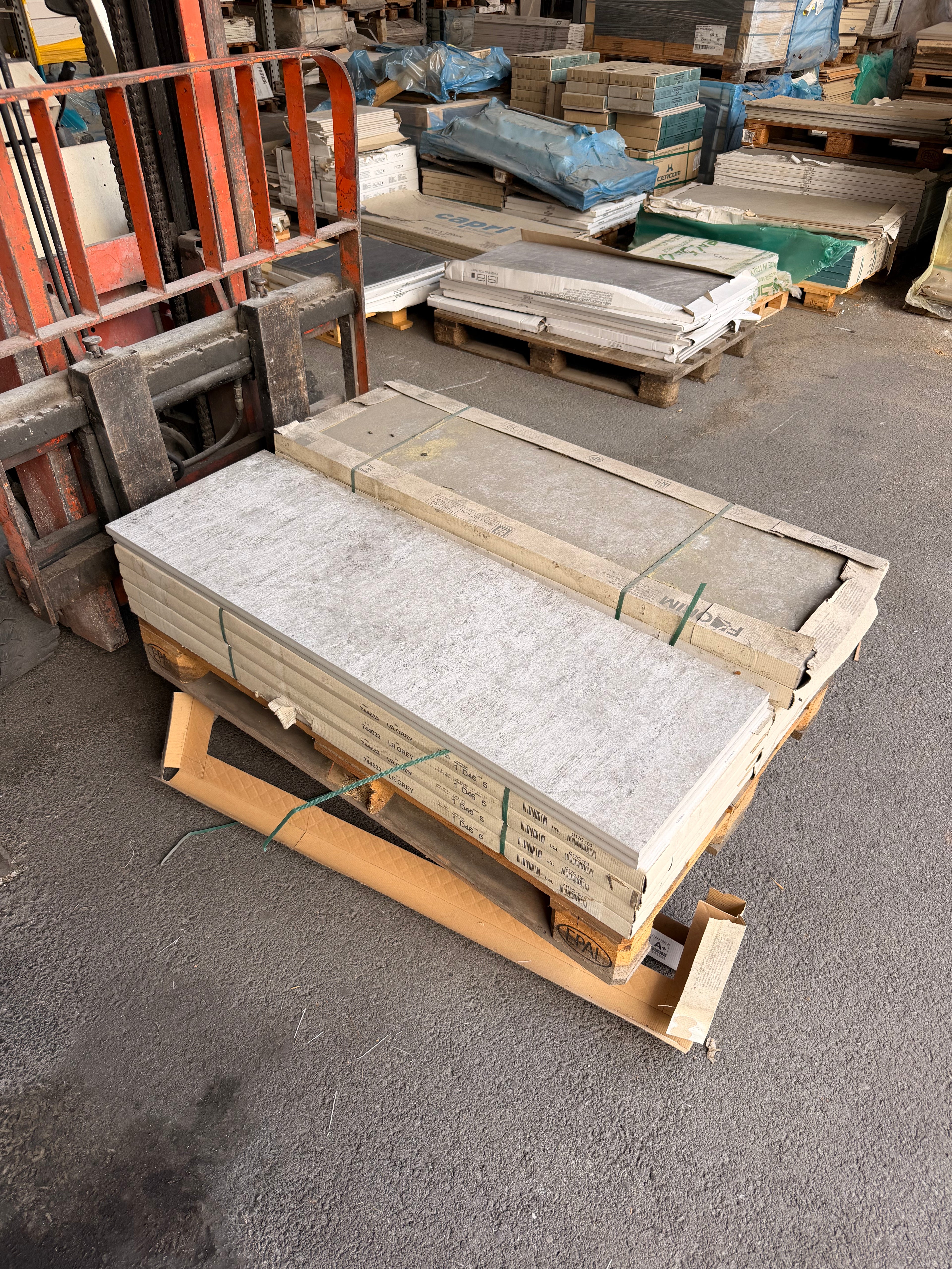 Terassenfliese Grau | 120x40x2 | 10,5 m2